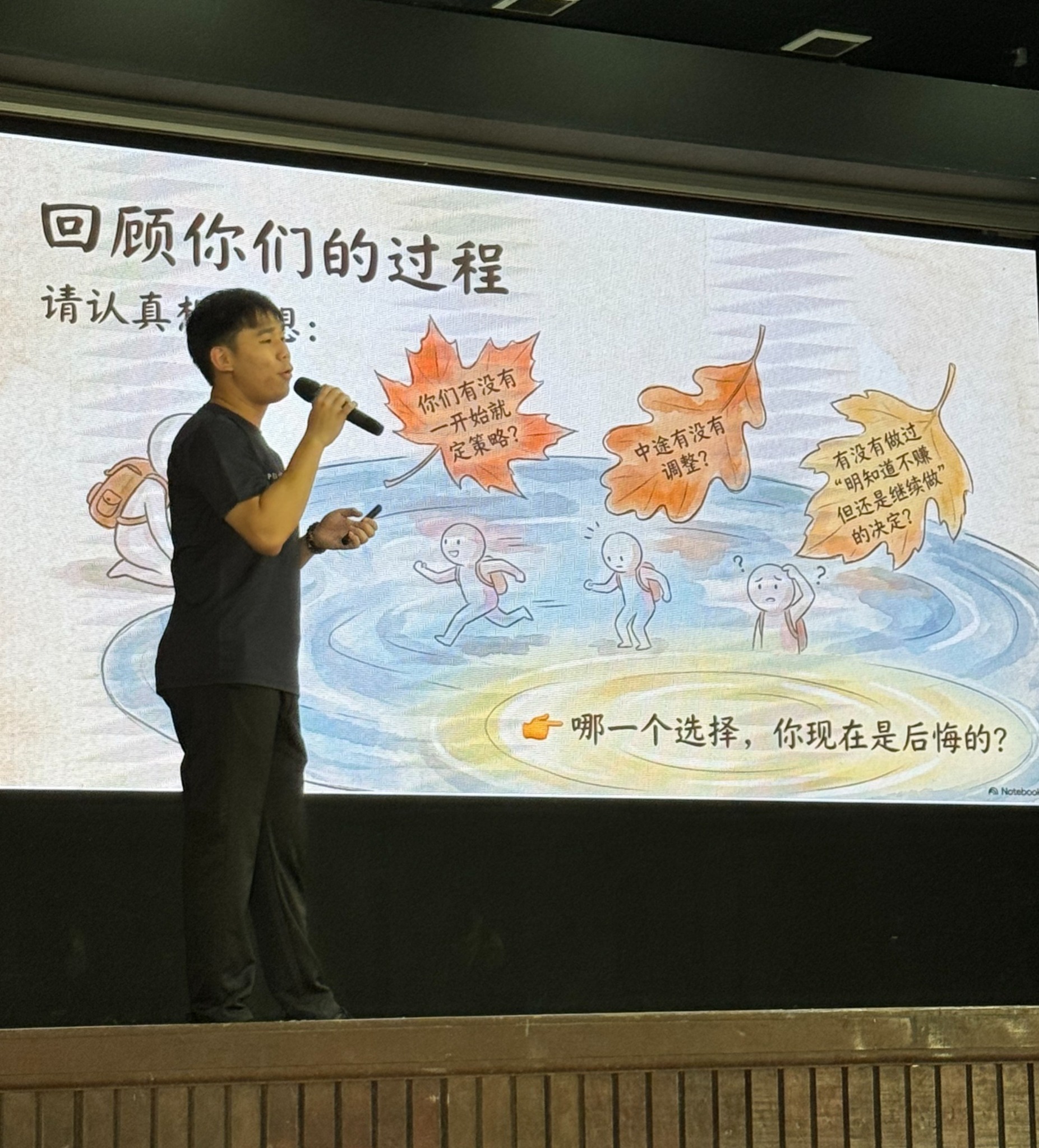活动结束后，老师针对各组表现进行分析，帮助营员梳理得失