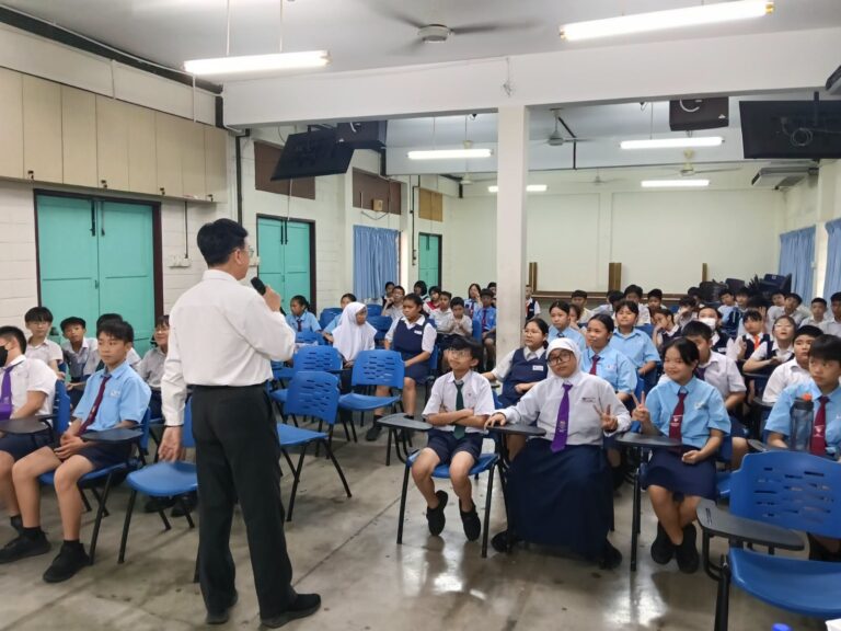 感谢各华小协助安排小六学生参与宣讲会